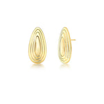 BRINCO GOTA OVAL TRABALHADO