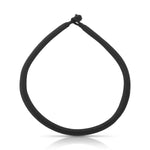 COLAR DE FIO ENCERADO PRETO COM FECHO EM NÓ