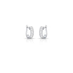 ARGOLA PRATA 925 COM ZIRCÔNIAS EM PRATA RODINADA