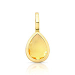 Pingente Gota Cristal e Fecho Click