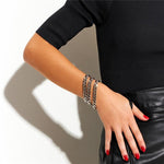 PULSEIRA COM ELOS GROUMET LISOS
