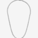 COLAR RIVIERA  ZIRCÔNIA CORAÇÃO CRISTAL 45CM