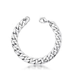 PULSEIRA COM ELOS GROUMET LISOS